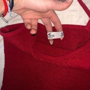 Hollister red top